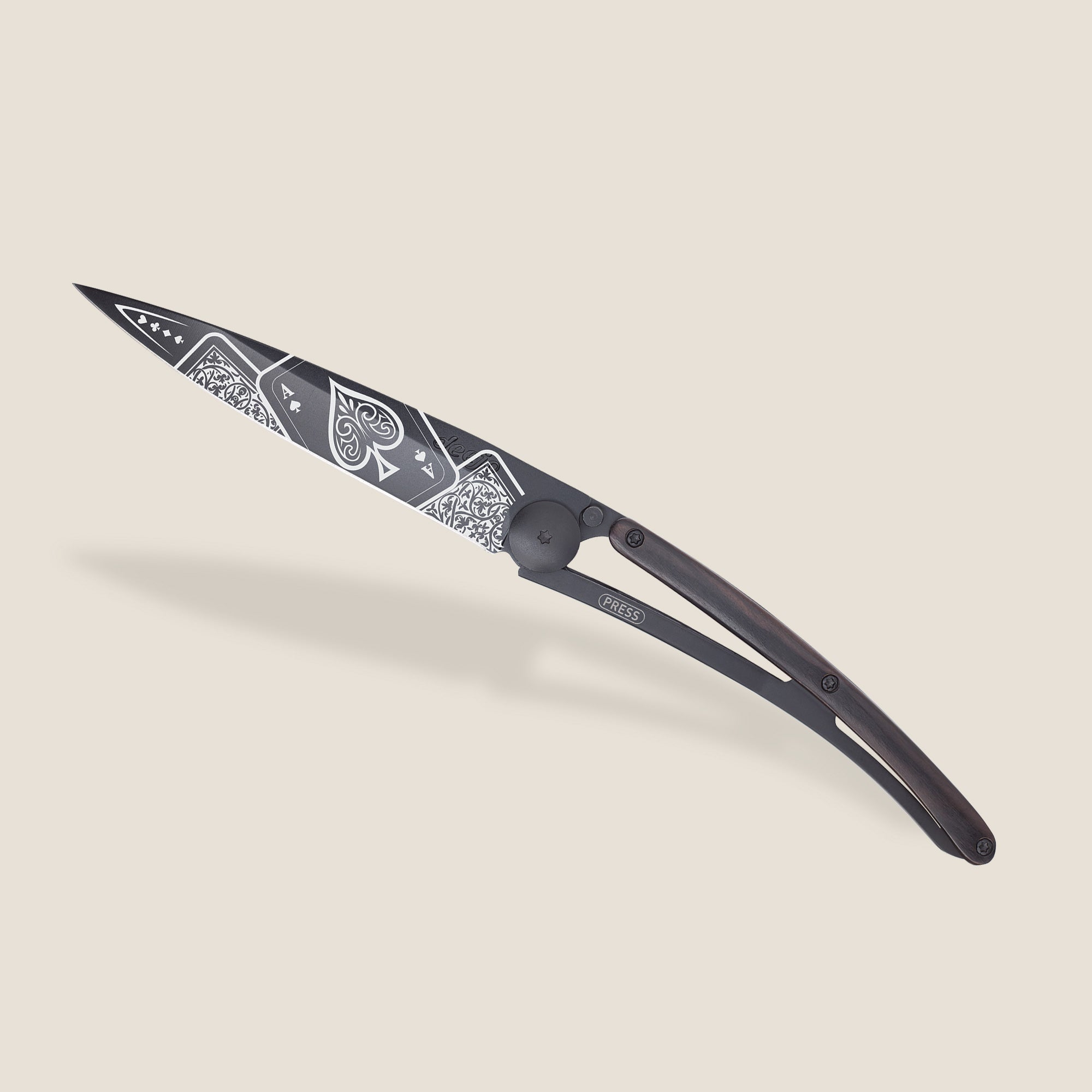 Deejo 37g Zakmes – Luck Ebony Wood Design