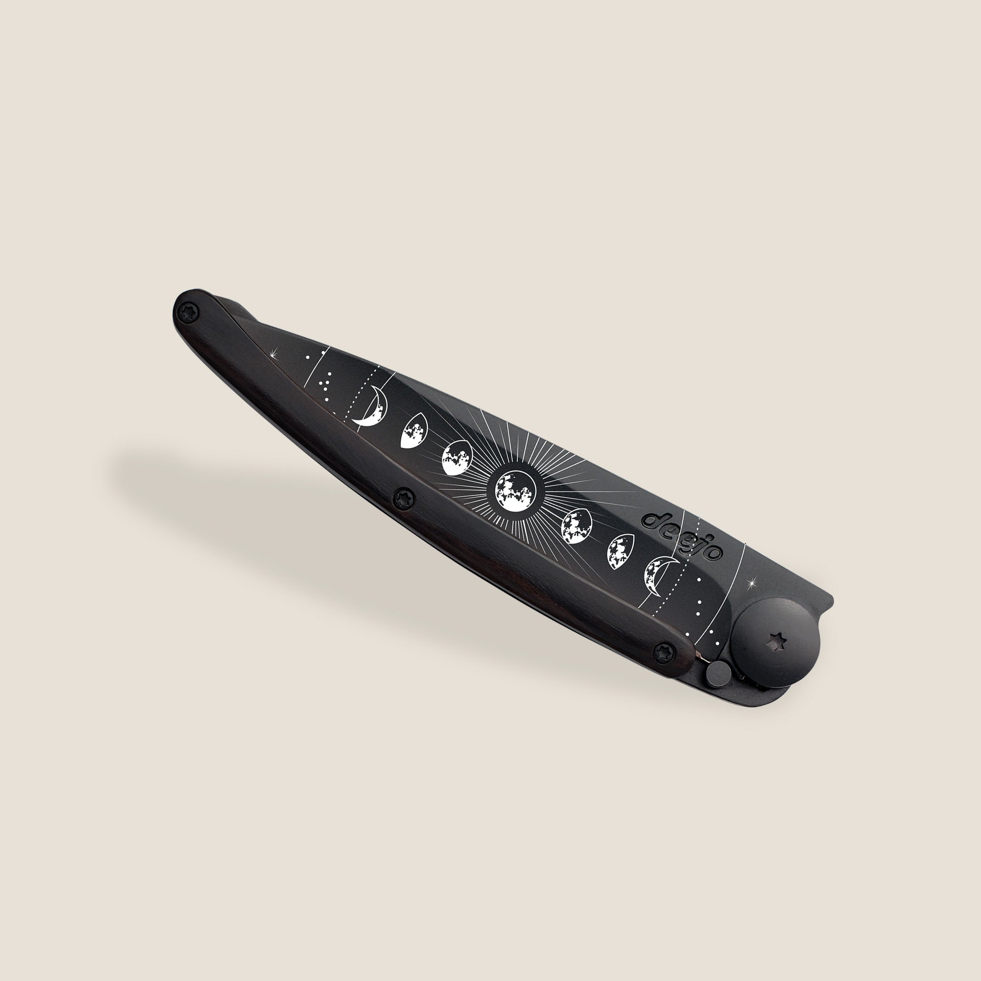 Deejo 37g Zakmes – Moon Cycle Ebony Wood Design