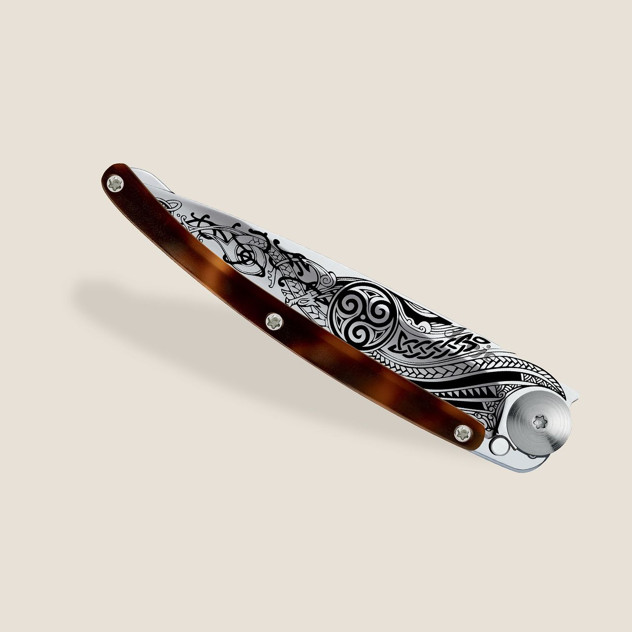 Deejo 37g Zakmes – Celtic Tortoiseshell Design