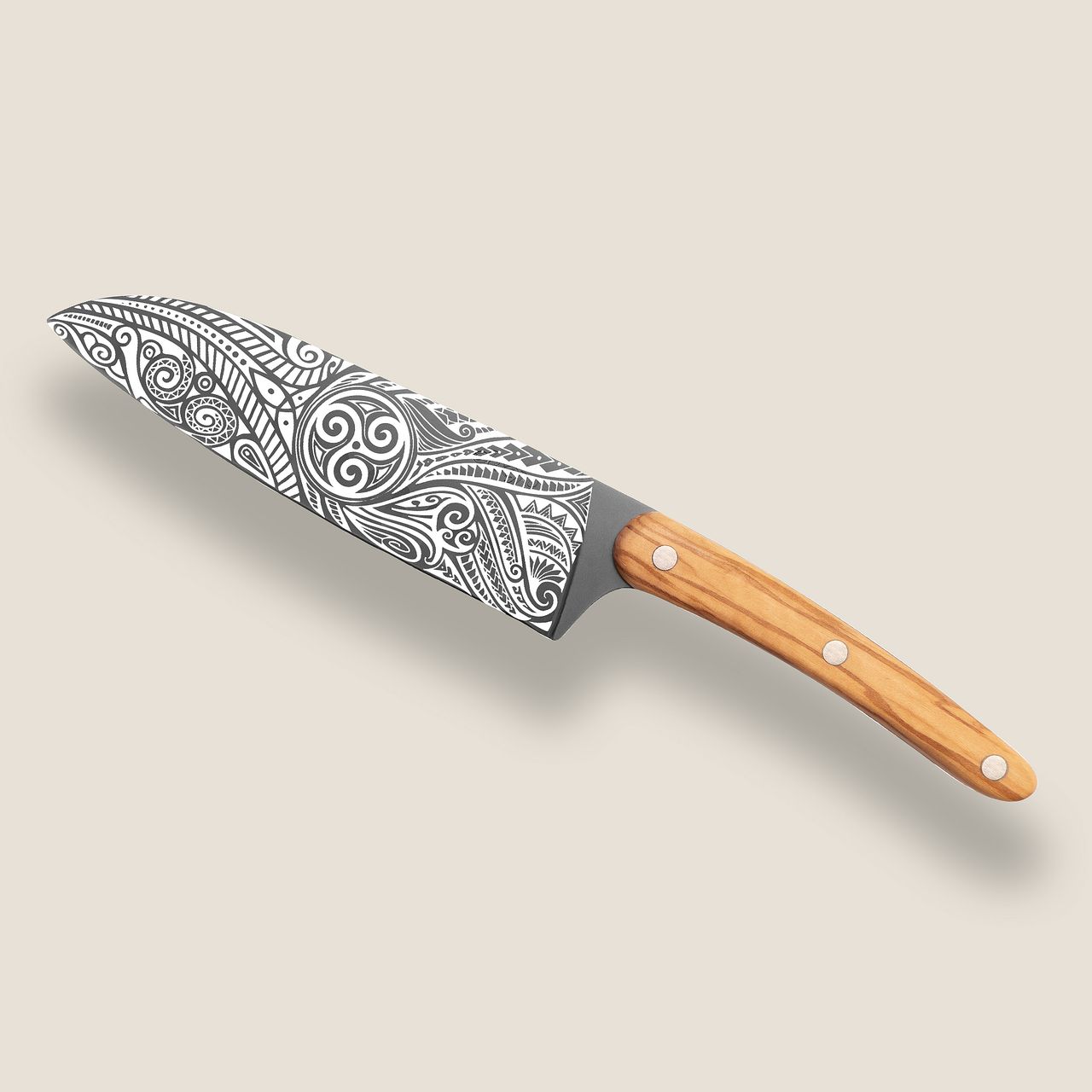 Deejo Triskell Messenset – 3-delig (Carving, Chef & Santoku)