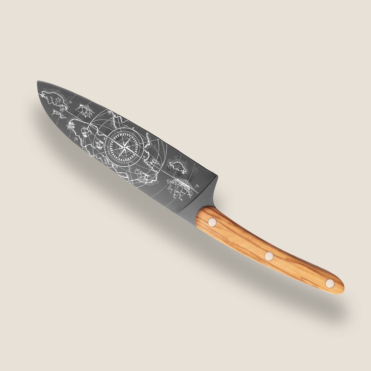 Deejo Santoku Knife – Sakai Stijl (Olivier) Terra Incognita