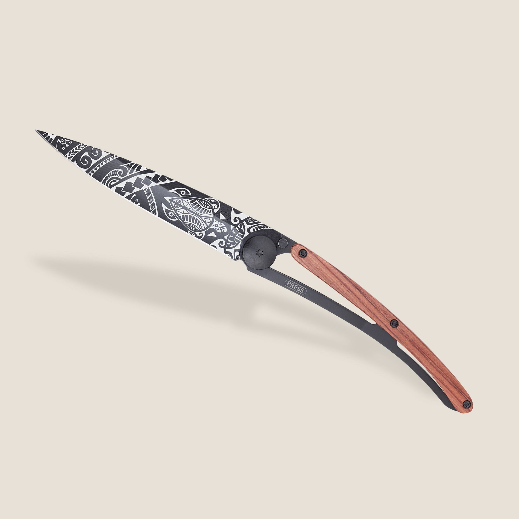 Deejo 37g Zakmes – Polynesian Coral Wood Design