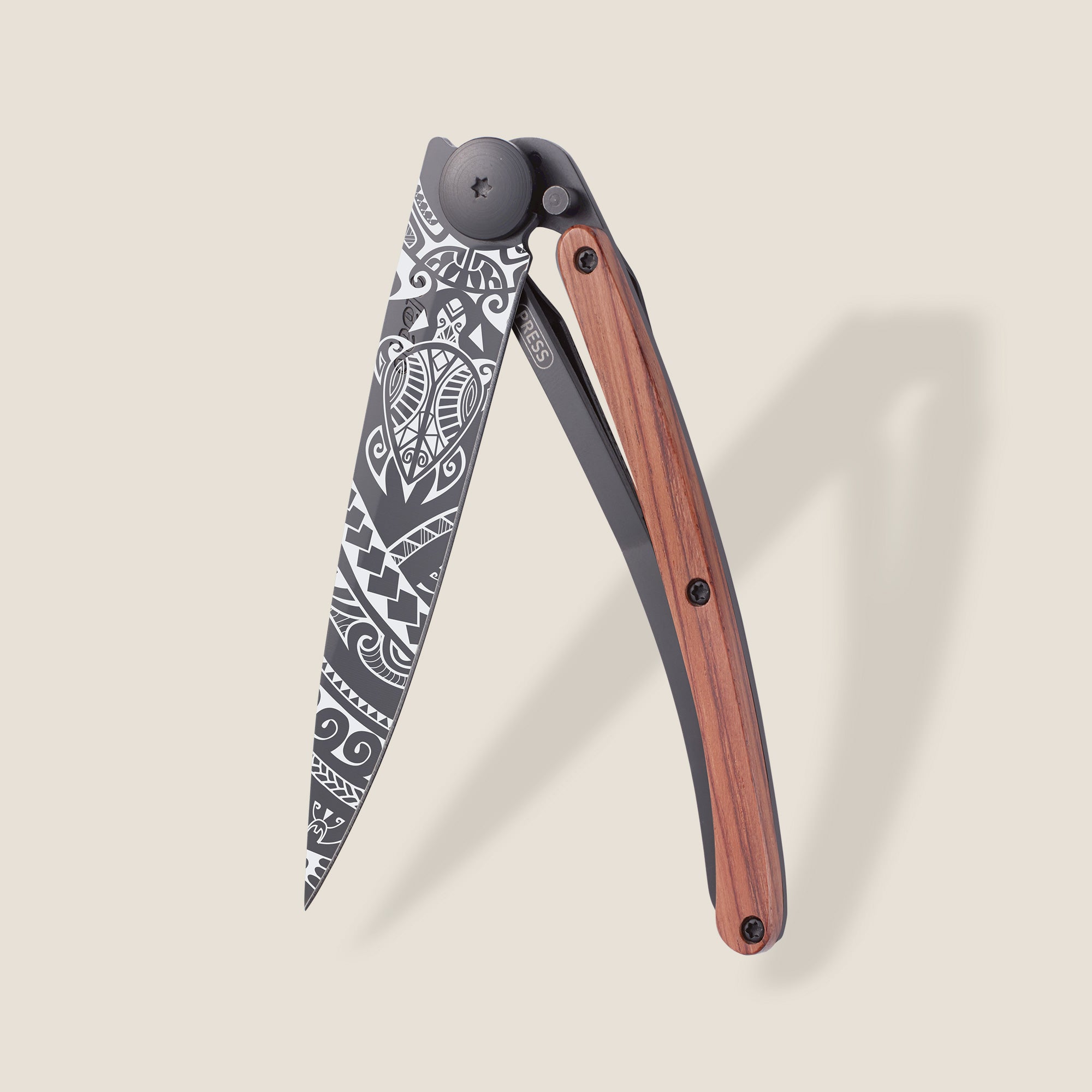 Deejo 37g Zakmes – Polynesian Coral Wood Design