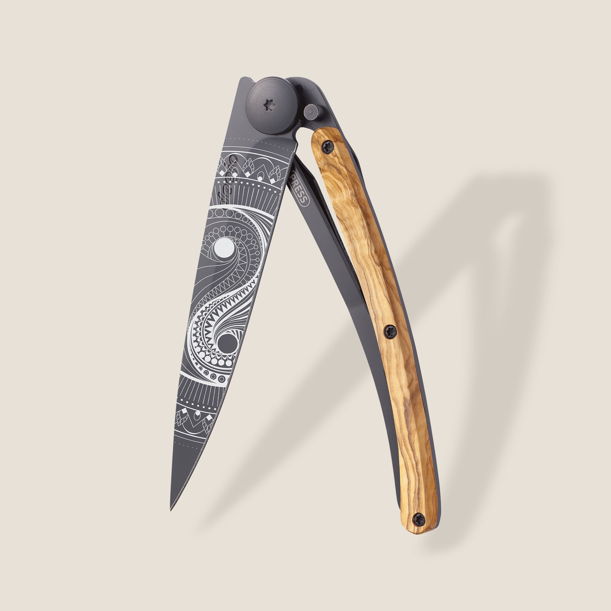 Deejo 37g Zakmes – Yin & Yang Olive Wood Design