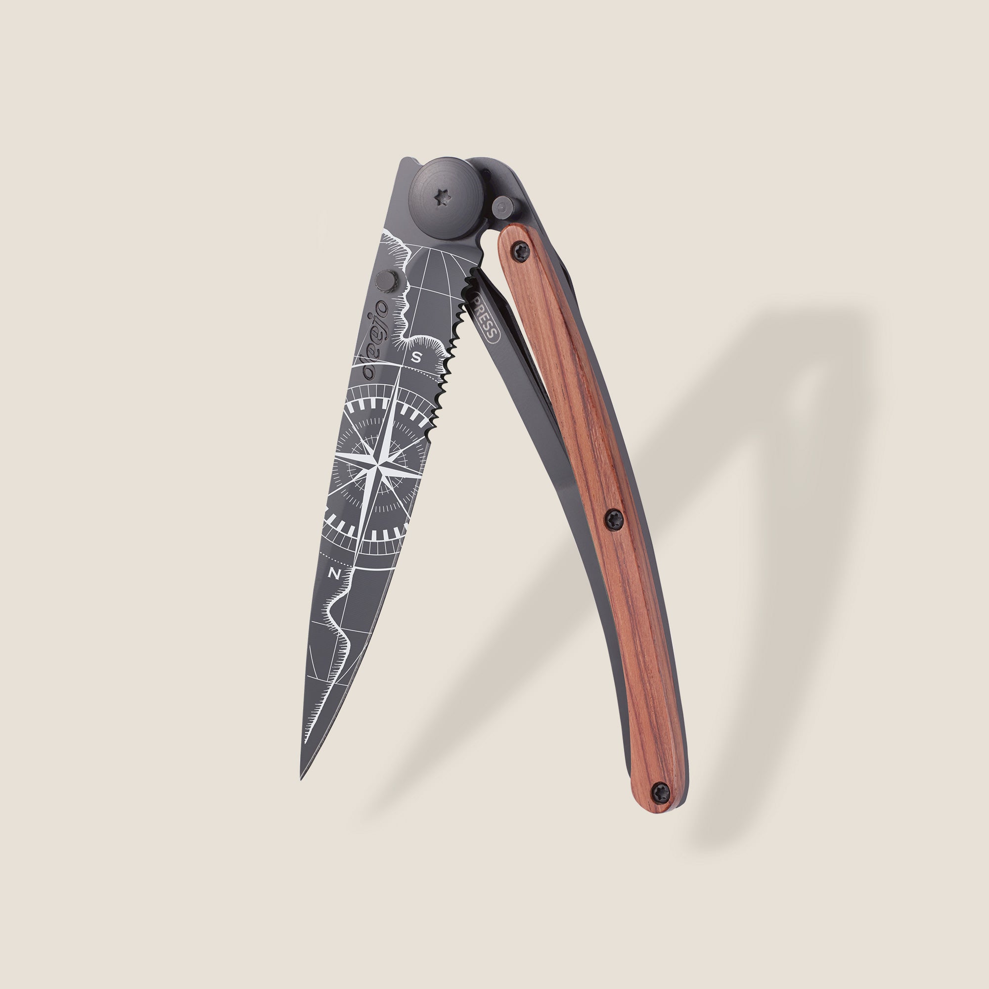 Deejo Serrated 37g Zakmes – Terra Incognita Coral Wood
