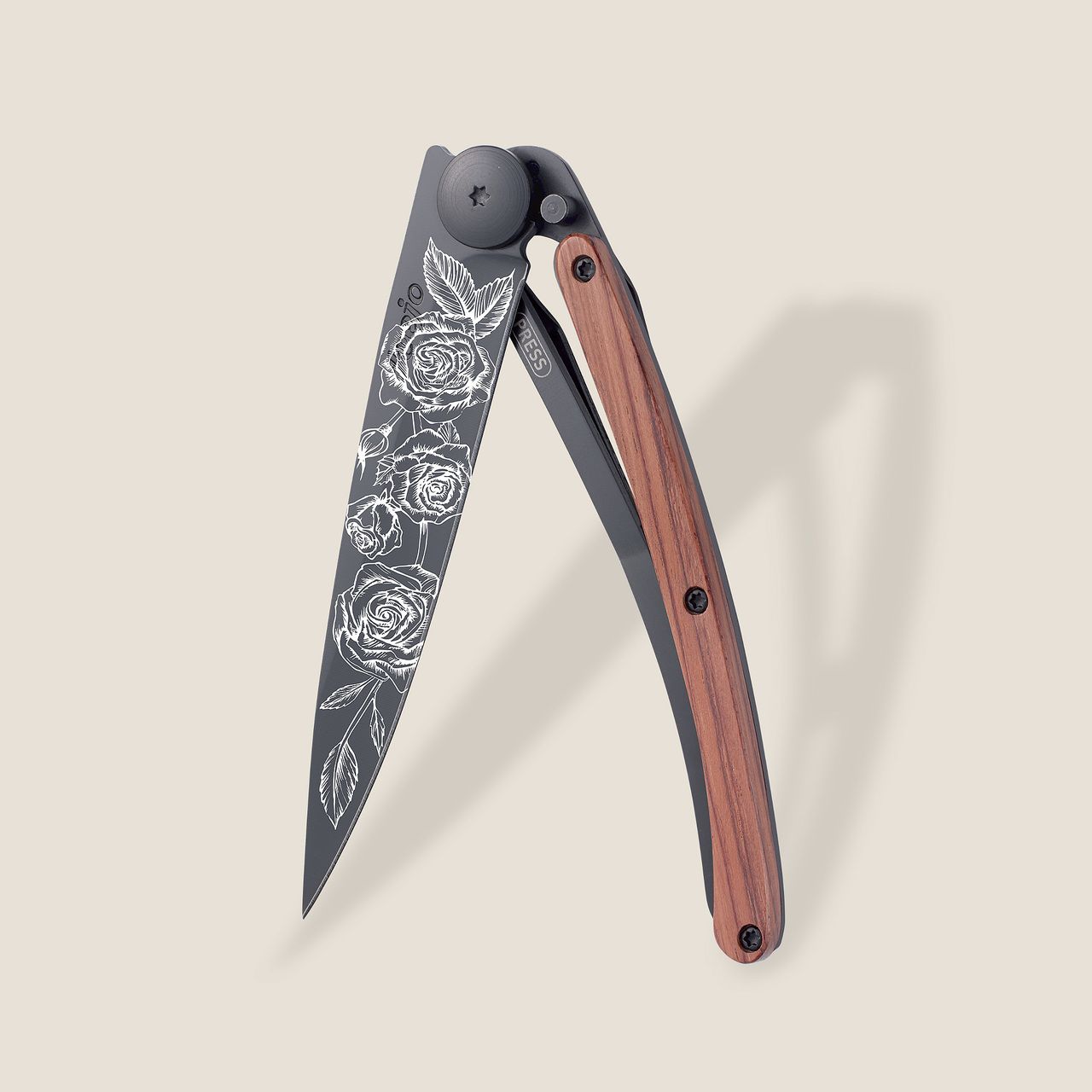 Deejo 37g Zakmes – Roses Coral Wood Design