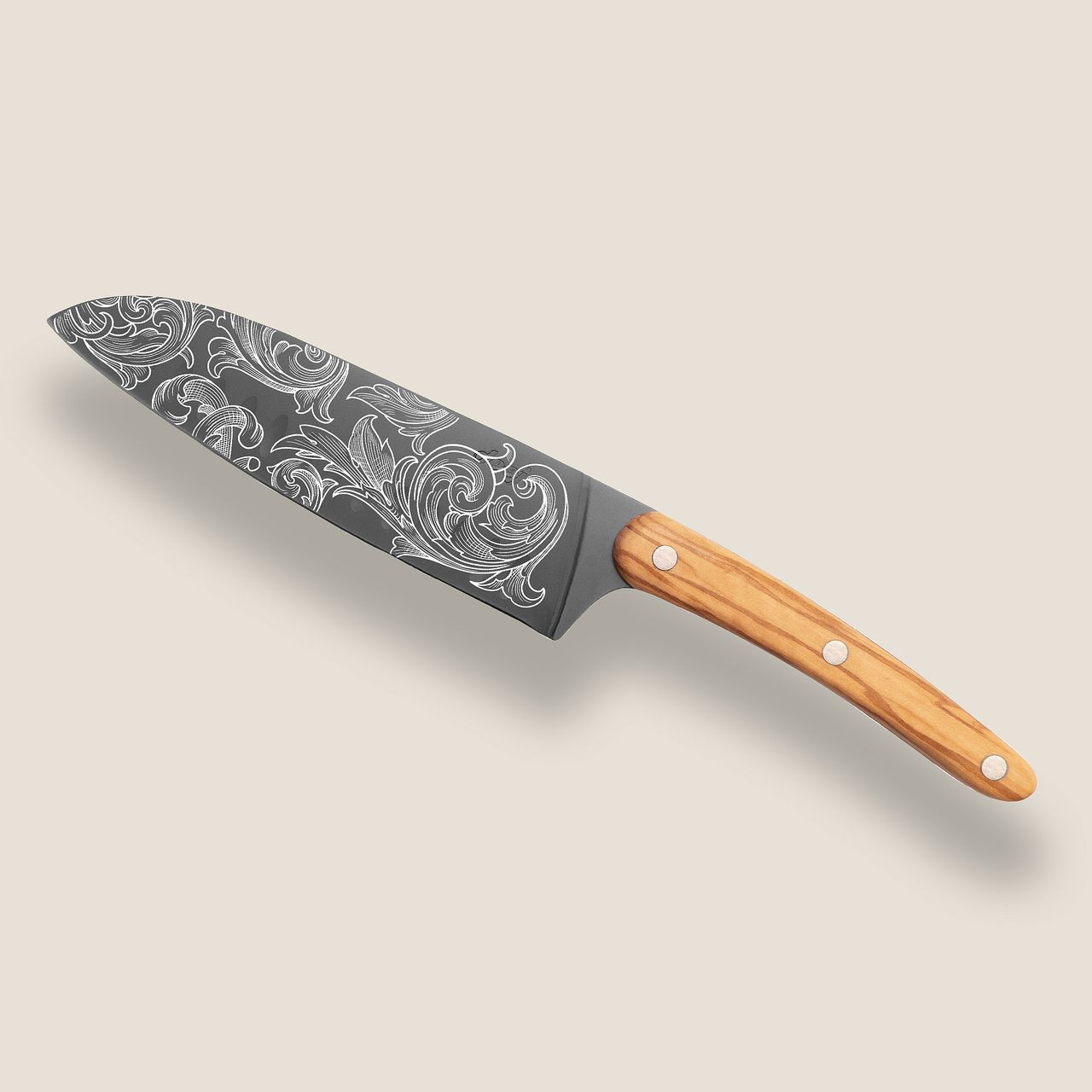 Deejo Santoku Knife – Sakai Stijl (Olivier) Floréal