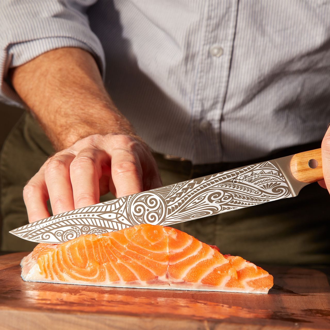 Deejo Carving Knife – Tranchelard (Olivier) Triskell