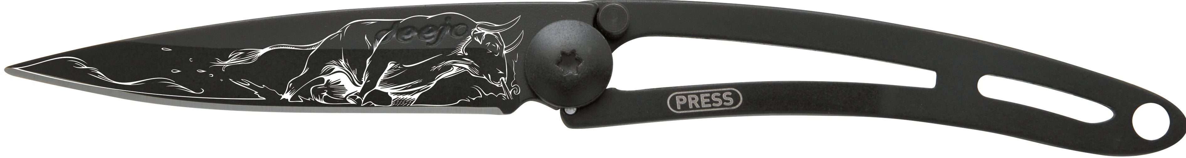 Deejo 15g Zodiac Zakmes – Taurus (Stier) Sleutelhanger Mes (Naked Collection)